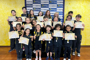 Ouro, prata e bronze: 26 alunos do Monforte são premiados na OBA!