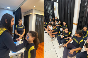 Gramática com sabor: alunos aprendem se divertindo na atividade 