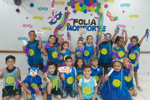 Folia Monforte: desfile de Carnaval anima alunos do Colégio Monforte (2024)