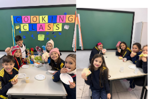 <i>Cooking Class</i>: alunos do 2.º ano do Fundamental aprendem inglês de forma divertida e saborosa (2025)