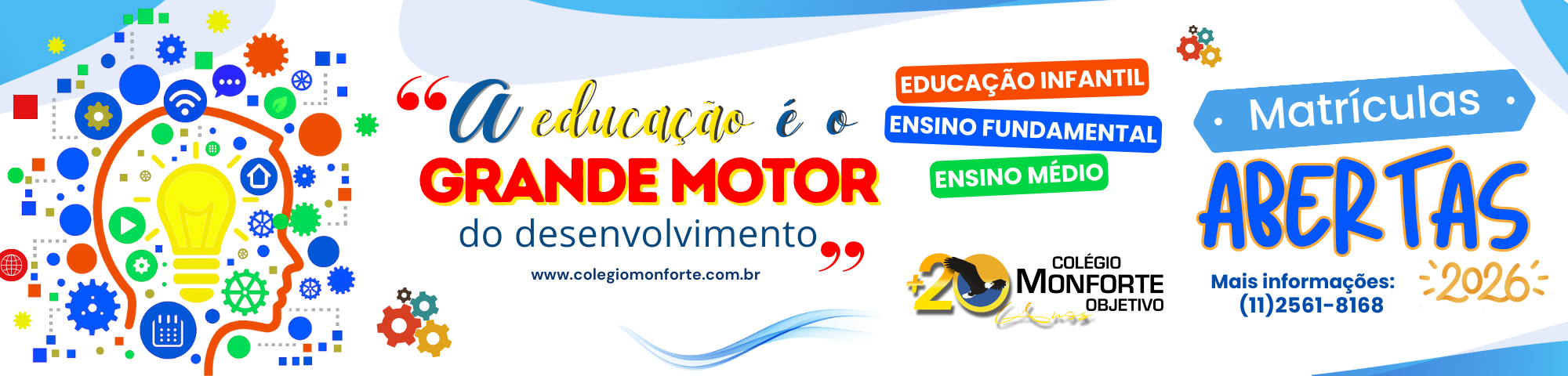 Matrículas Abertas 2026!